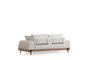 Atelier Del Sofa Eti Oak 3 Seater - White